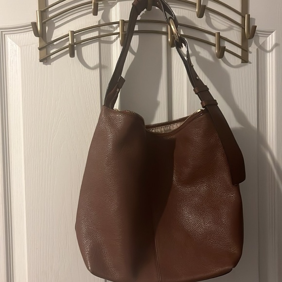 Calvin Klein Chocolate color Shoulder bag with adjustable straps - Picture 2 of 10